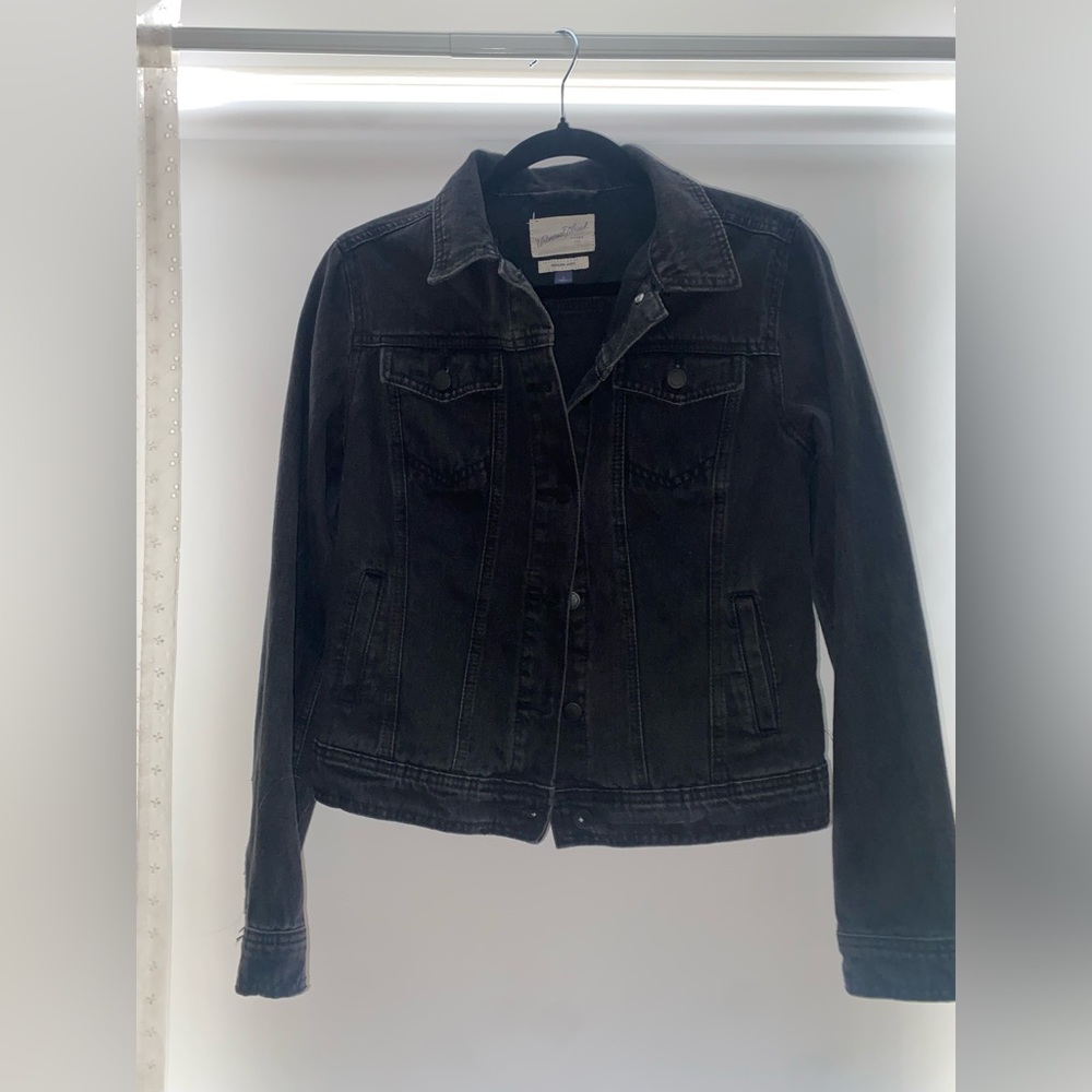 Black Jean Jacket